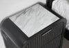 BECKETT WHT/BLK KING BED GROUP