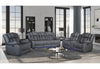 U7068 GREY 10 PWR REC SOFA/PWR CONSOLE REC LOVESEAT/PWR RECLINER W/LED