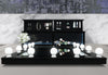 ELLA BLACK VANITY SET WITH STORAGE STOOL