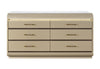 GENESIS GOLD DRESSER WITH LED