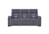 U1895 GREY P2 RECLINING SOFA WITH IS AND LED