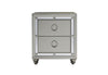 RILEY SILVER NIGHTSTAND