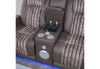 U8000 BROWN PWR REC SOFA/PWR CON REC LOVESEAT/PWR RECLINER W/PHR