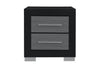 EMMA BLACK/GREY NIGHTSTAND