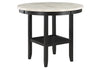 D40011 BAR TABLE + 6 D1622 BAR STOOLS