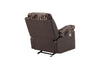 U6028 BROWN GLIDER RECLINER