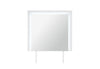 NAOMI SILVER MARBLE MIRROR WITH LED