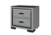 ISABELLA GREY NIGHTSTAND WITH LED