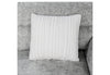 U9401 NICKEL SOFA BED SECTIONAL WITH 3 PILLOWS AND OTTOMAN