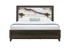 HARMONY BROWN FULL BED WITH LED