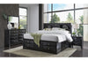 LINDA BLACK QUEEN BED GROUP