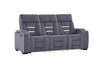 U1895 GREY P2 RECLINING SOFA WITH IS AND LED