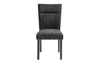 D2502 BLACK DINING CHAIR