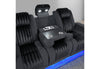 U8000 BLACK PWR REC SOFA/PWR CON REC LOVESEAT/PWR RECLINER W/PHR