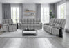 U6000 SMOKE RECLINING SOFA/CONSOLE RECLINING LOVESEAT/GLIDER RECLINER
