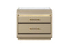 GENESIS GOLD NIGHTSTAND WITH LED