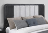 BECKETT WHITE/BLACK QUEEN BED