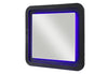 BECKETT WHT/BLK MIRROR W/ LED