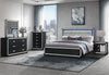 SOLEIL CHARCOAL KING BED GROUP WITH COOLER AND SPEAKER