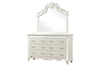 Galaxy Home Milan Mirror in White