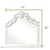 Galaxy Home Milan Mirror in White