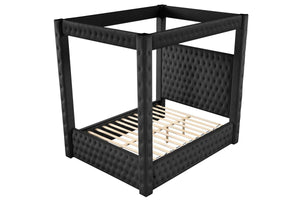 Galaxy Home Monica Queen Bed in Black image