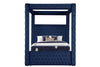 Galaxy Home Monica Full Bed in Navy