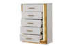 Galaxy Home Obsession Chest in White