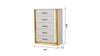 Galaxy Home Obsession Chest in White