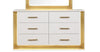 Galaxy Home Obsession Dresser in White image