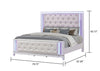 Galaxy Home Opium King Bed in White