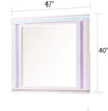 Galaxy Home Opium Mirror White