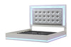 Galaxy Home Passion King Bed in Milky White