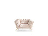 Galaxy Home Presley Chair in Beige