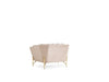 Galaxy Home Presley Chair in Beige
