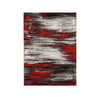Sivas Area Rug Black and Red