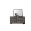 Galaxy Home Sierra Portrait Mirror in Gray