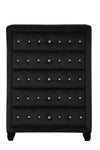 Galaxy Home Sophia Crystal Chest in Black image
