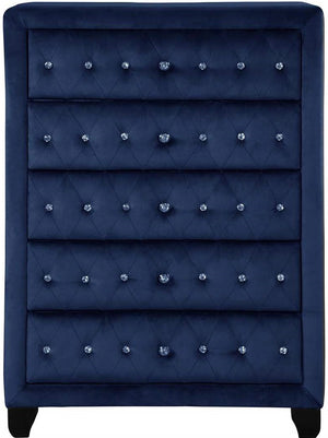 Galaxy Home Sophia Crystal Chest in Blue image