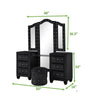 Galaxy Home Sophia Vanity in Black