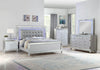 Galaxy Home Sterling Full Bed in Silver