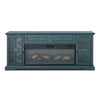 Fidel 74'' TV Console w/ Electric Fireplace