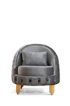 Galaxy Home Vanessa Chair in Gray image