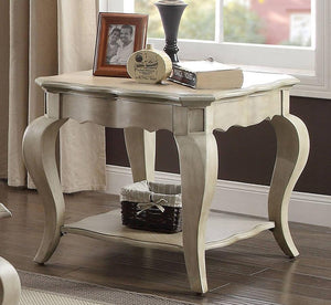 Acme Chelmsford End Table in Antique Taupe 86052 image